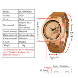wooden bamboo watch notice