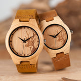 wooden bamboo watch