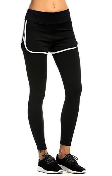 legging 2 in 1 black