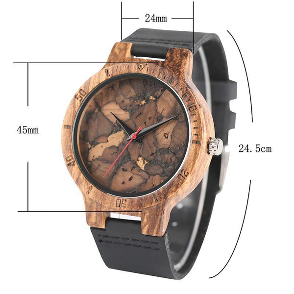 wooden watch men bamboo