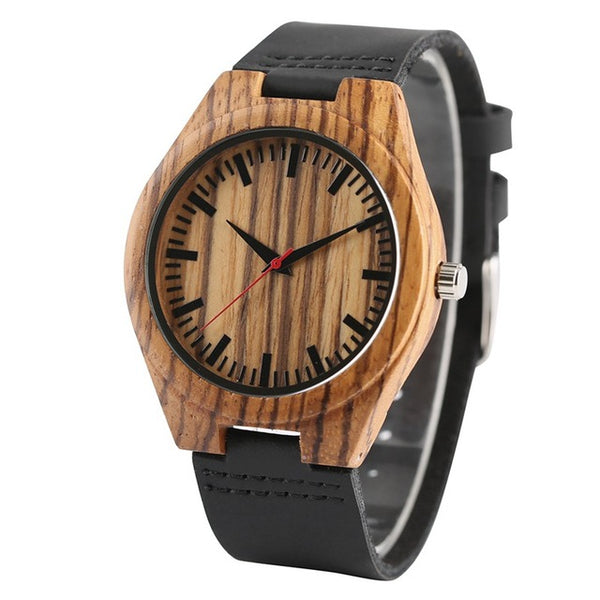 wooden watch men bamboo