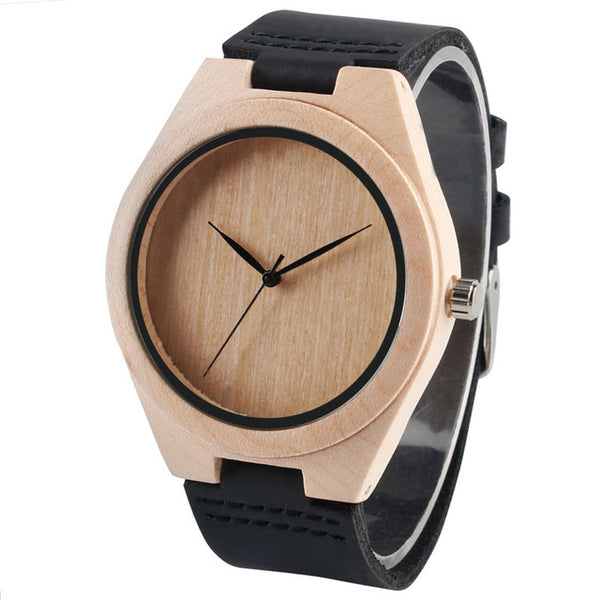 wooden watch men bamboo