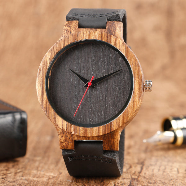 wooden watch men bamboo
